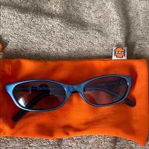 Isis Blue Cat-Eye Sunglasses